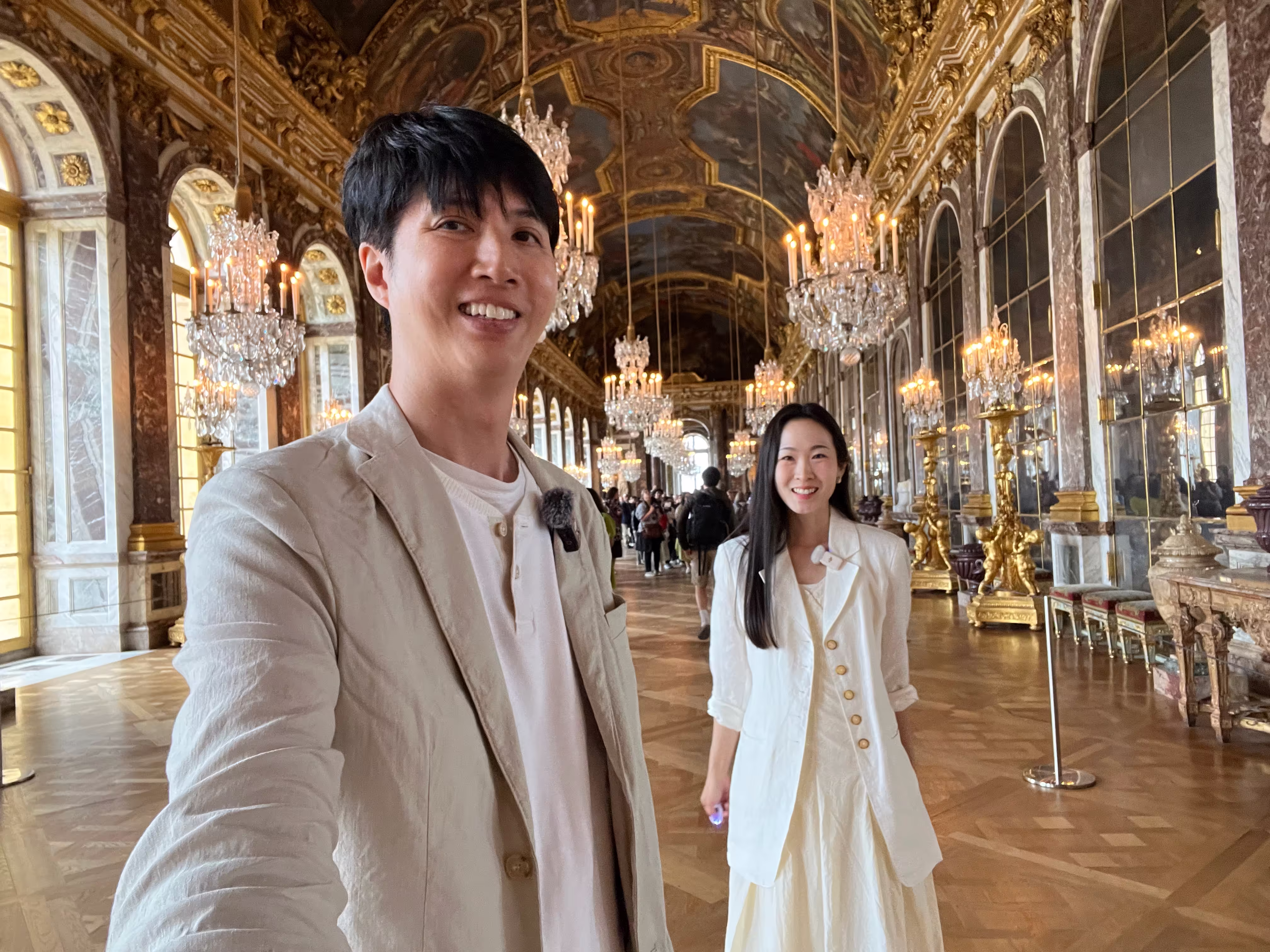 Chris and Yeji together in Paris